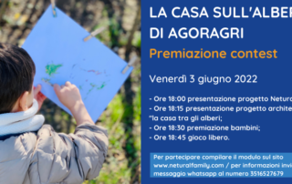 locandina premiazione contest casa sull'albero